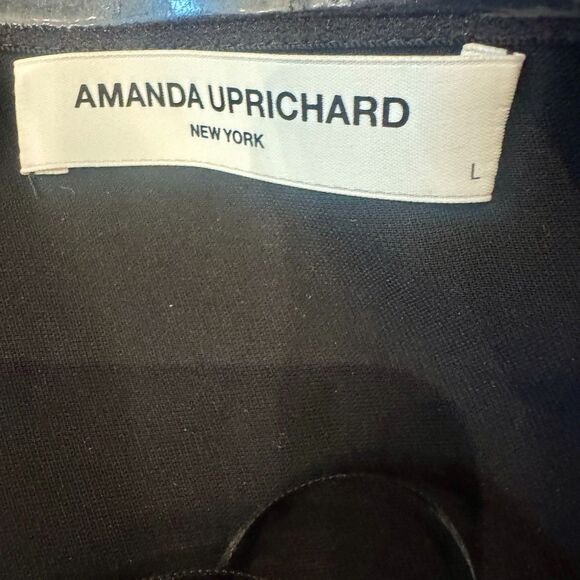 Amanda Uprichard Queen Gown in Black - Women's Large - New without Tags - Picture 4 of 7